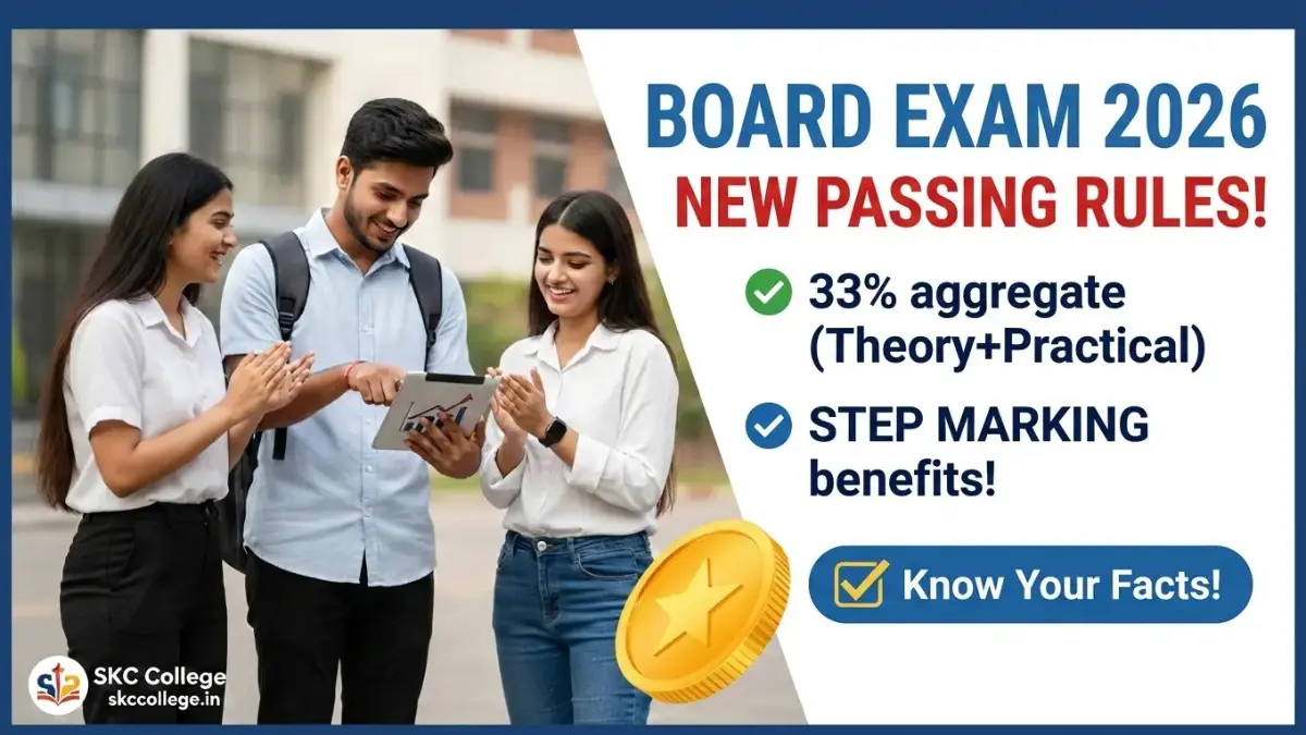 Board Exam 2026 Passing Rules: बोर्ड परीक्षा देने वाले छात्रों के लिए बड़ी खबर, पास होने के नियमों में हुआ बदलाव? यहाँ जानें पूरी सच्चाई 1 Board Exam 2026 Passing Rules