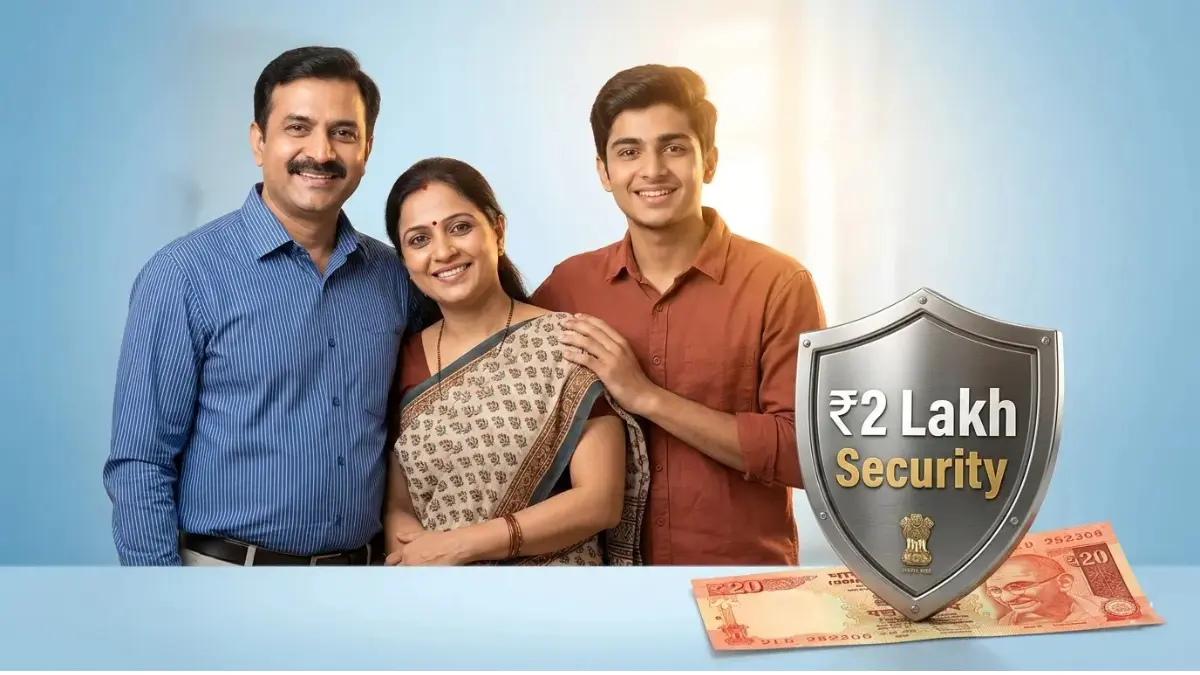 PM Suraksha Bima Yojana 2026: मात्र ₹20 में पाएं ₹2 लाख का दुर्घटना बीमा, ऐसे चेक करें अपना स्टेटस। 1 PM Suraksha Bima Yojana 2026: मात्र ₹20 में पाएं ₹2 लाख का दुर्घटना बीमा, ऐसे चेक करें अपना स्टेटस। PM Suraksha Bima Yojana