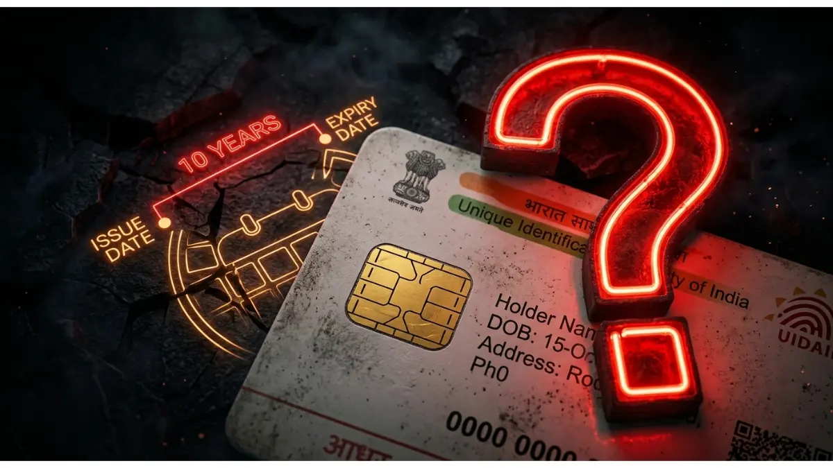 आधार कार्ड की भी एक्सपायरी डेट