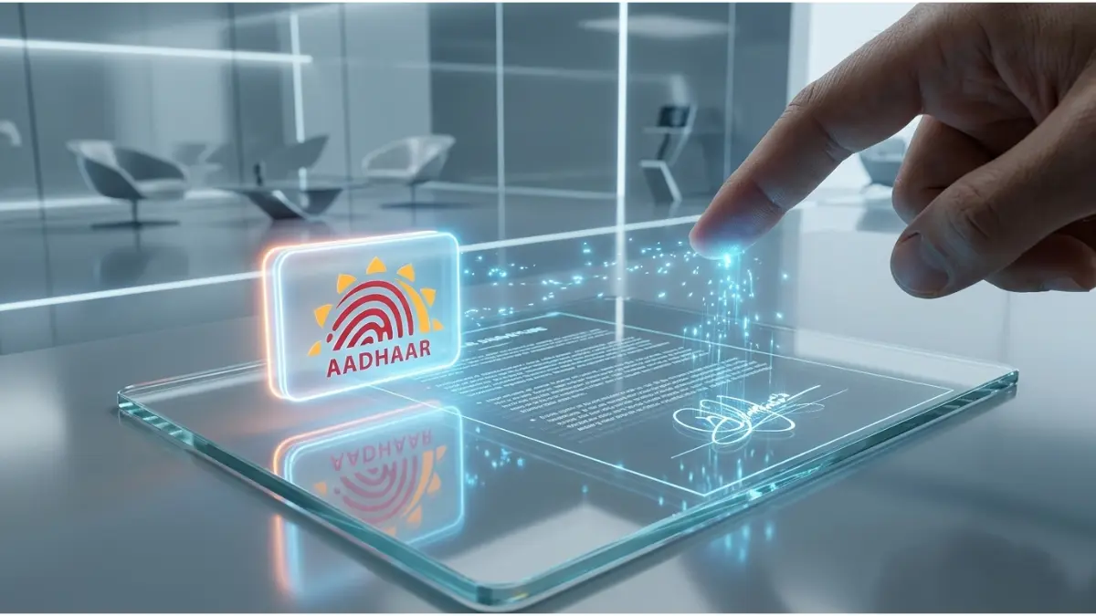 अब कलम छोड़ो और आधार से साइन करो! जानें क्या है 'Aadhaar E-Sign' और कैसे यह आपके कागजी काम को बना देगा सुपर फास्ट 1 आधार ई-साइन (e-Sign)