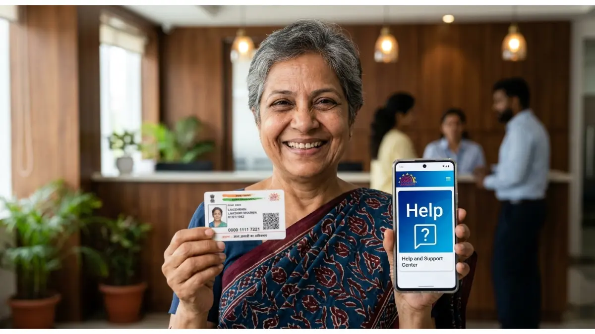 आधार कार्ड से जुड़ी हर समस्या का समाधान: हेल्पलाइन और सोशल मीडिया