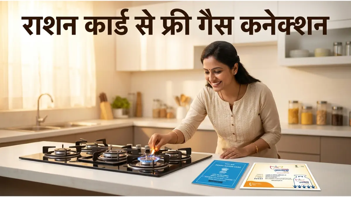 PM Ujjwala Yojana 2.0 Registration 2026: राशन कार्ड धारकों को मिलेगा फ्री गैस कनेक्शन, ऐसे करें ऑनलाइन आवेदन; देखें New Process 1 उज्ज्वला योजना और राशन कार्ड