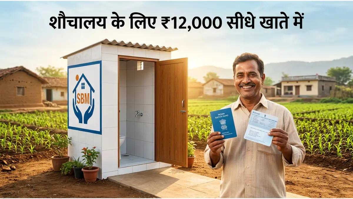 फ्री शौचालय सहायता योजना
