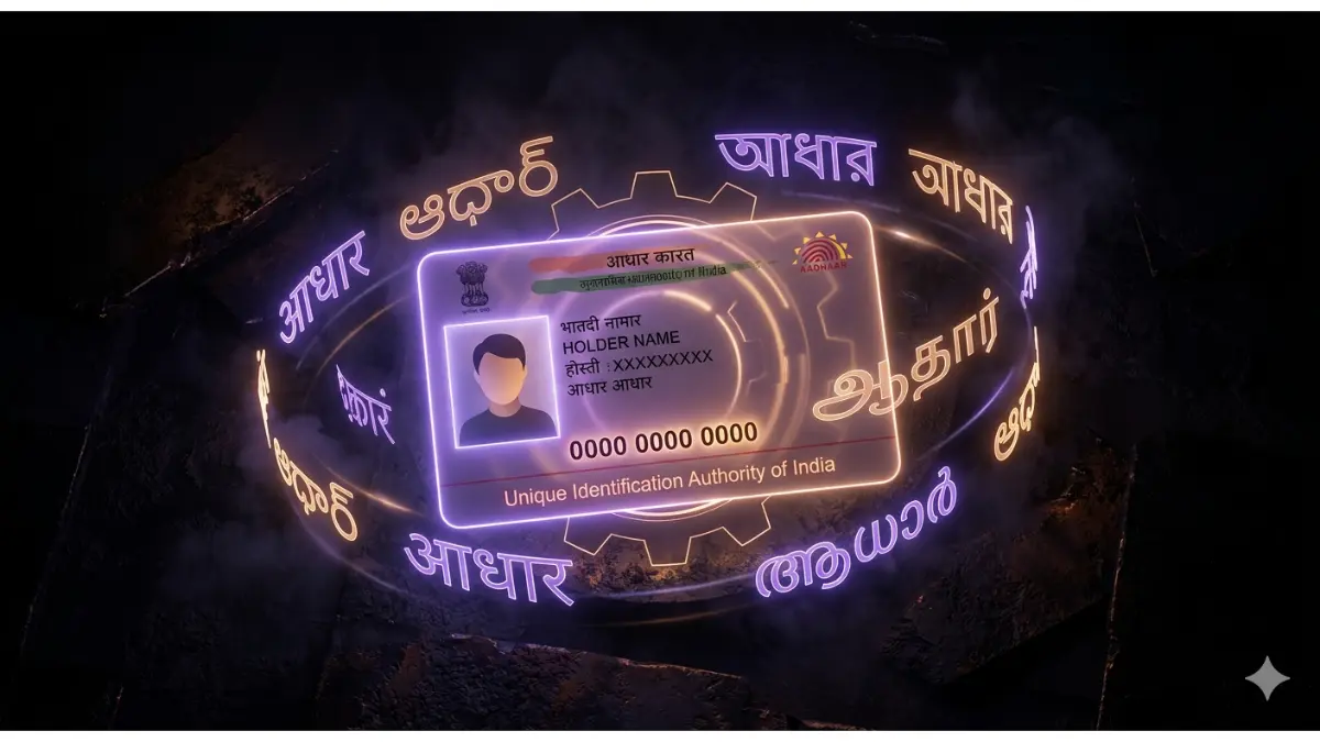 आधार कार्ड पर गलत छपी है अपनी मातृभाषा? अब घर बैठे ऑनलाइन बदलें आधार की 'लोकल लैंग्वेज'; जानें भाषा बदलने का स्टेप-बाय-स्टेप नया तरीका। 1 ऑनलाइन बदलें आधार की 'लोकल लैंग्वेज