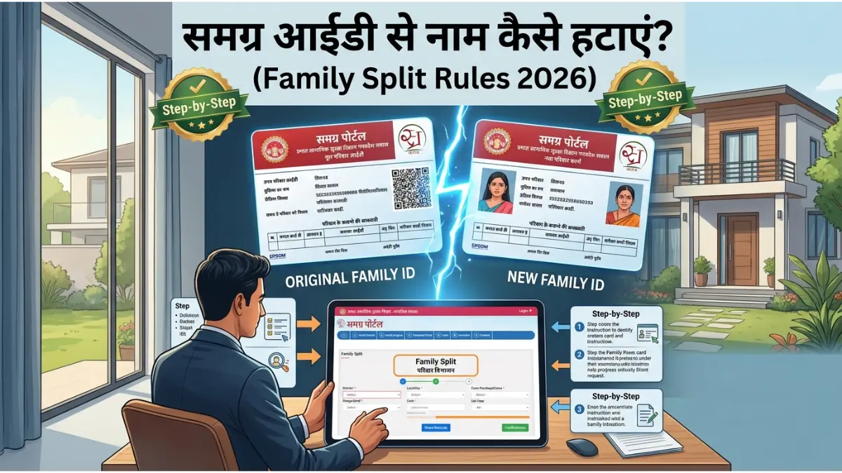 समग्र परिवार विभाजन और नाम विलोपन