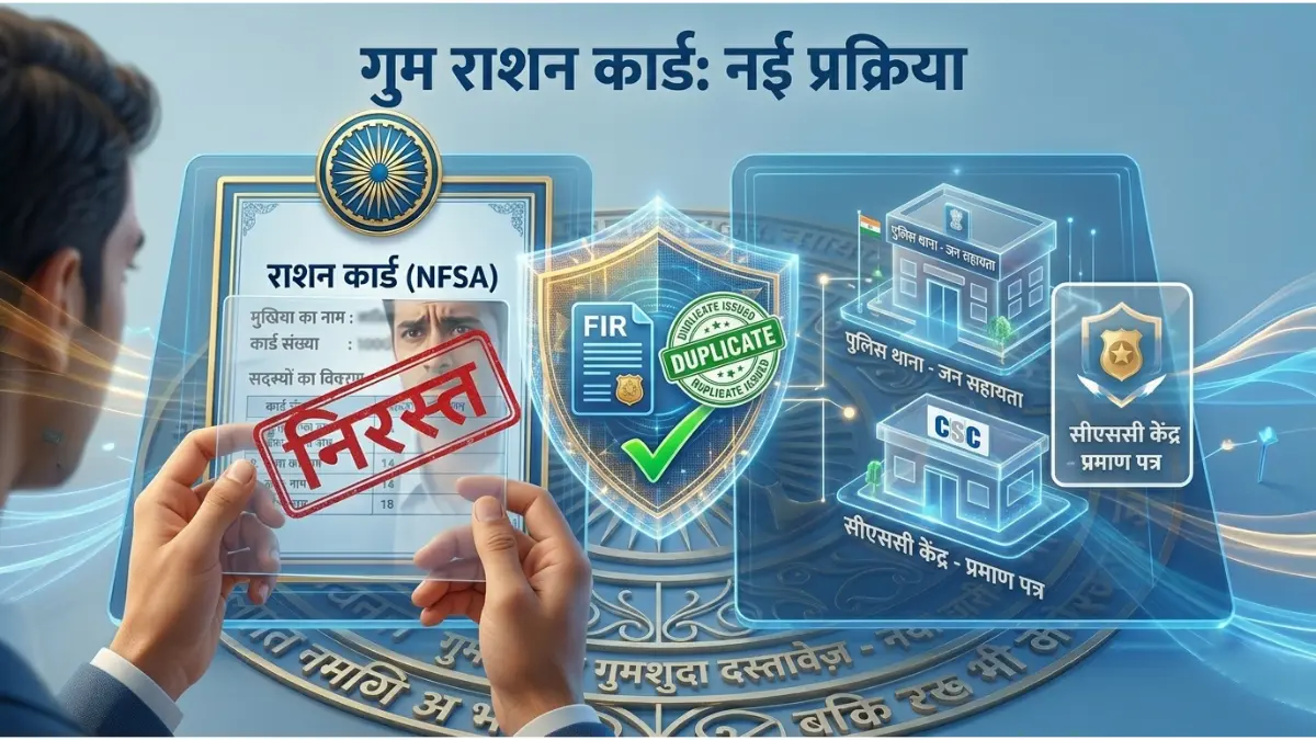 डुप्लीकेट राशन कार्ड