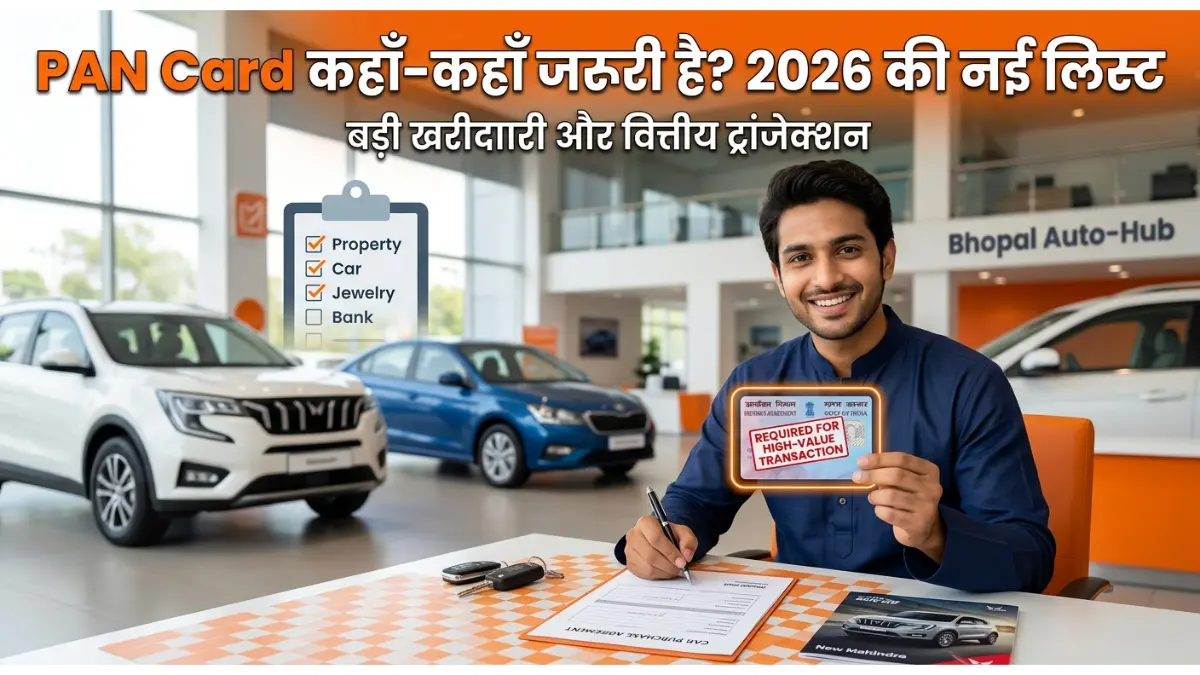 सावधान! 2026 में इन कामों के लिए PAN Card है अनिवार्य, वरना देना होगा भारी जुर्माना - देखें नई लिस्ट और नियम 1 पैन कार्ड अनिवार्यता 2026