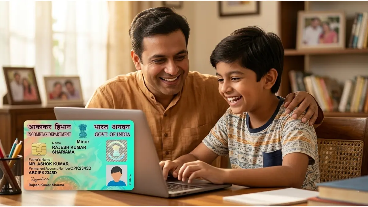 बच्चों (Minor) का पैन कार्ड