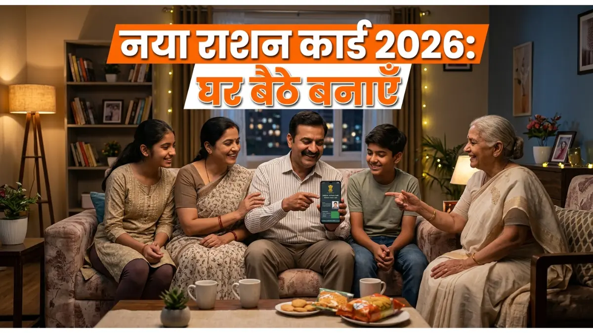 नया राशन कार्ड ऑनलाइन