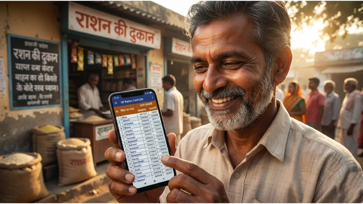 राशन कार्ड की नई लिस्ट