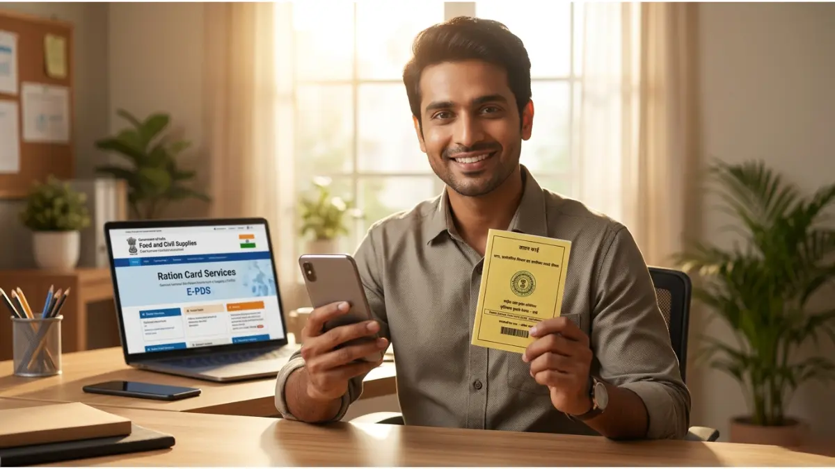 How to Surrender Ration Card Online 2026: राशन कार्ड सरेंडर कैसे करें? यहाँ देखें Name Deletion की पूरी Process और Direct Link 1 राशन कार्ड सरेंडर/नाम हटाना