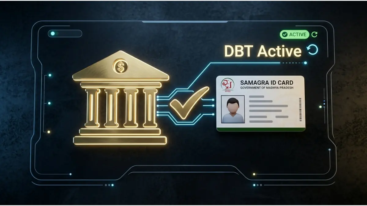 समग्र आईडी में बैंक खाता लिंक