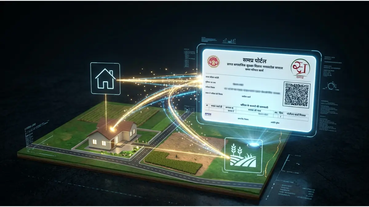 How to Link Land & Property with Samagra ID 2026: समग्र आईडी से खसरा और मकान कैसे जोड़ें? यहाँ देखें Step-by-Step ऑनलाइन गाइड 1 अपनी जमीन (खेत) को समग्र आईडी