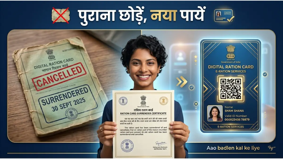 सरेंडर और न्यू एप्लीकेशन