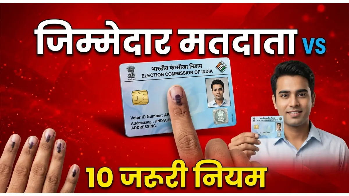 देश के असली हीरो बनें! एक आदर्श मतदाता के 10 मुख्य कर्तव्य