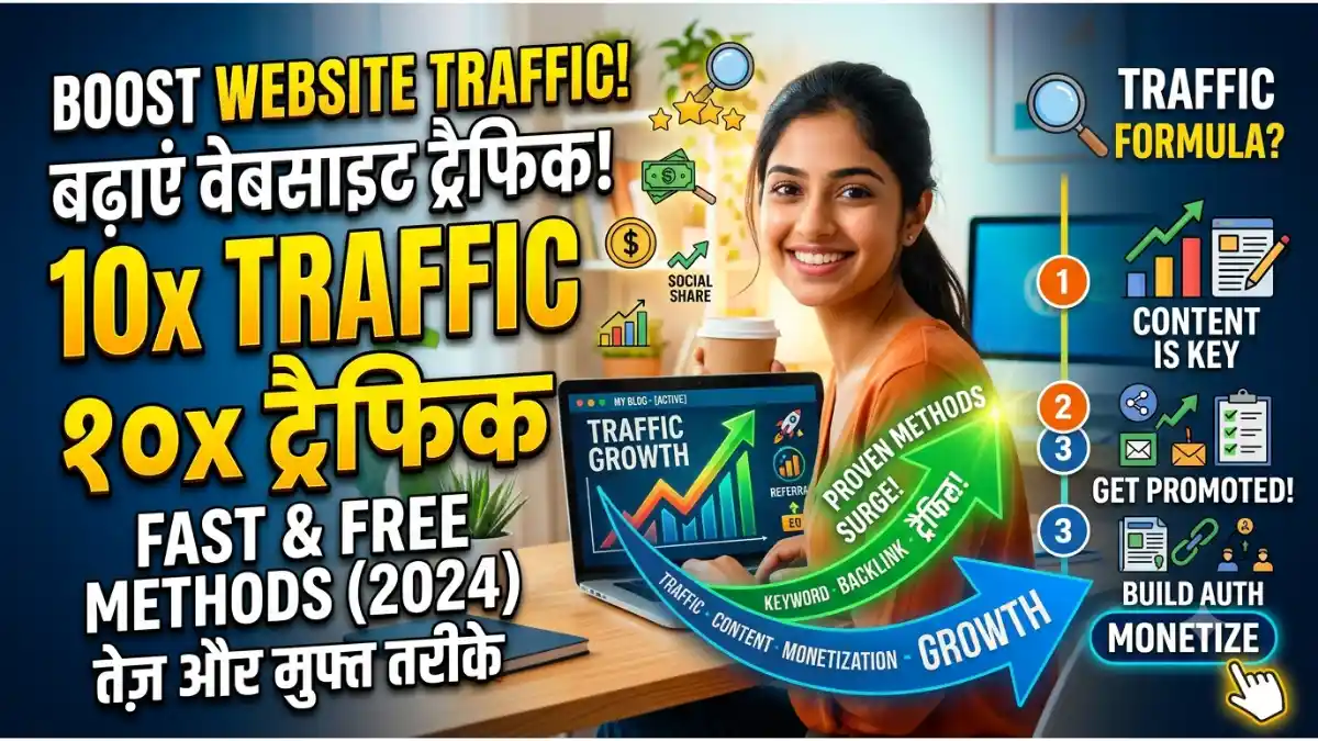 How to Increase Website Traffic SEO, Content Marketing & Proven Methods