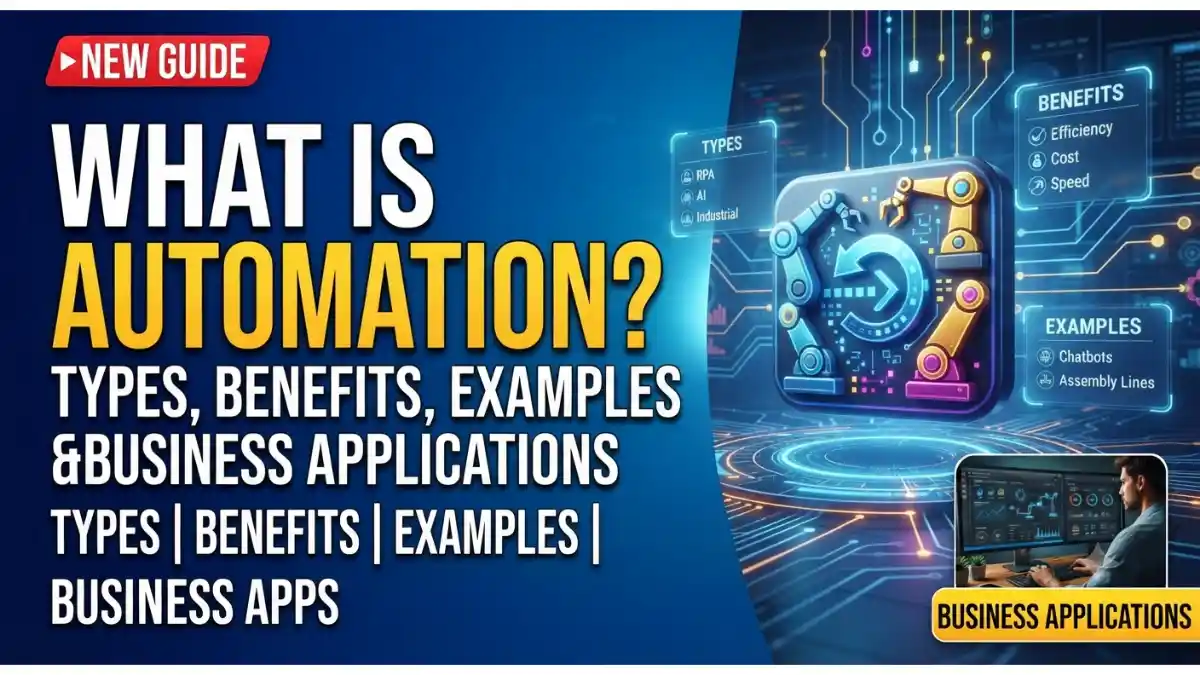 What Is Automation Types, Benefits, Examples & Business Applications