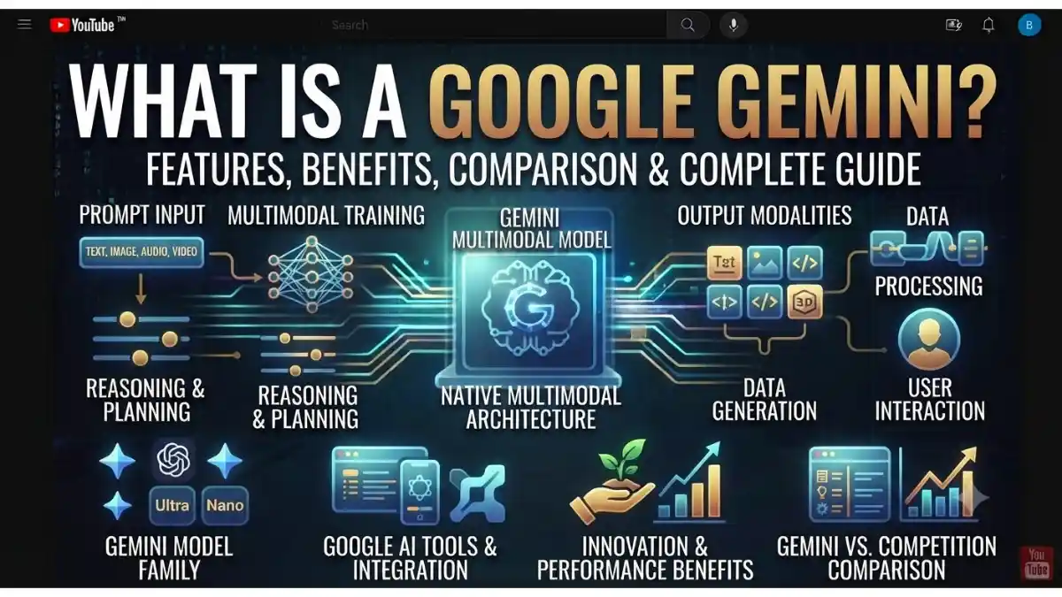 What Is Google Gemini Features, Benefits, Comparison & Complete Guide